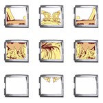 eagel Mega Link Italian Charm (9 pack)