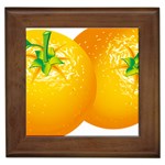orange Framed Tile