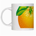orange White Mug