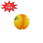 orange 1  Mini Magnet (10 pack) 