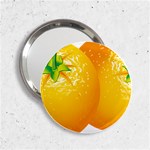 orange 2.25  Handbag Mirror