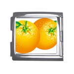 orange Mega Link Italian Charm (18mm)