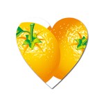 orange Magnet (Heart)