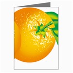 orange Greeting Card