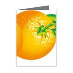 orange Mini Greeting Card