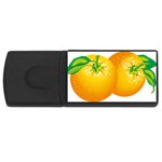 orange USB Flash Drive Rectangular (4 GB)