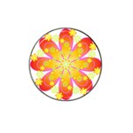 flower_round Hat Clip Ball Marker