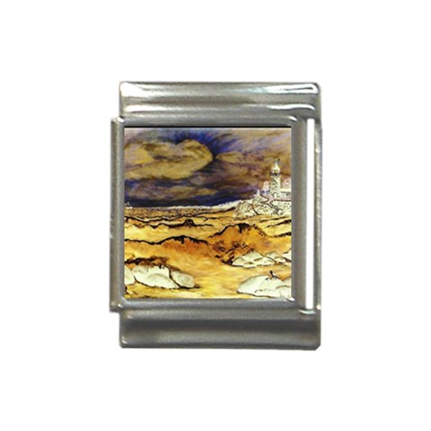 Brenton s Lighthouse Italian Charm (13mm) from ArtsNow.com Front