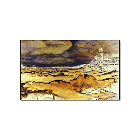 Brenton s Lighthouse Sticker (Rectangular) from ArtsNow.com Front