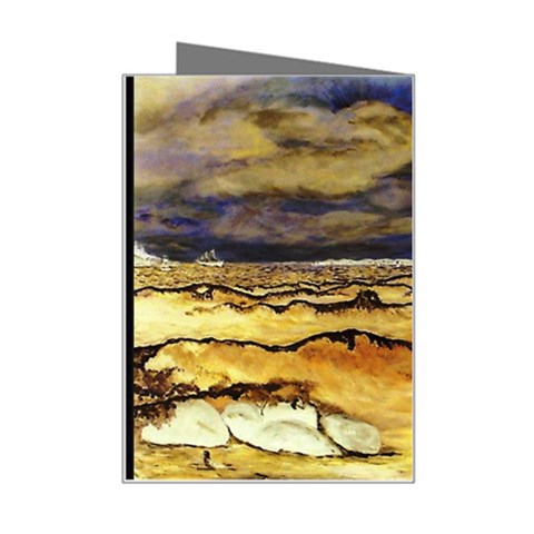 Brenton s Lighthouse Mini Greeting Card from ArtsNow.com Right