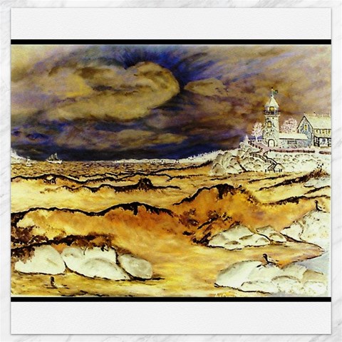 Brenton s Lighthouse Canvas 16  x 16  from ArtsNow.com 15.2 x15.41  Canvas - 1