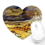 Brenton s Lighthouse Heart Mousepad