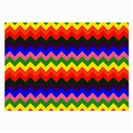 Rainbow Chevron Large Glasses Cloth (2 Sides)