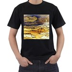 Brenton s Lighthouse Men s T-Shirt (Black)