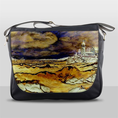 Brenton s Lighthouse Messenger Bag from ArtsNow.com Front