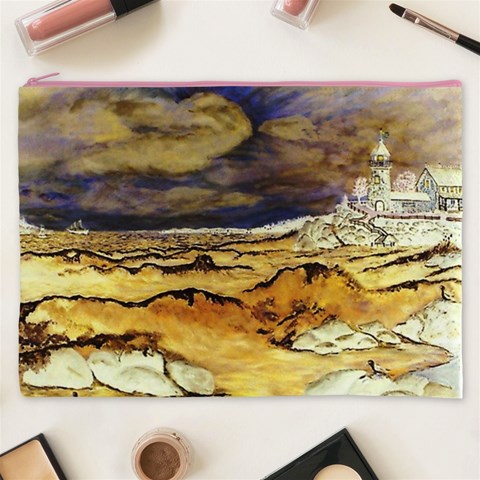 Brenton s Lighthouse Cosmetic Bag (XXXL) from ArtsNow.com Front