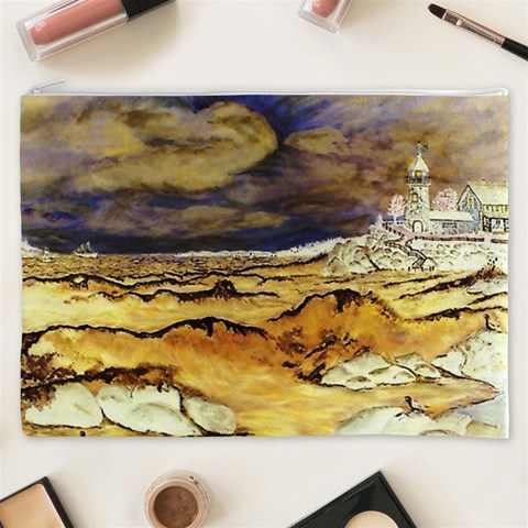 Brenton s Lighthouse Cosmetic Bag (XXXL) from ArtsNow.com Front