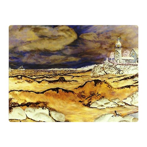 Brenton s Lighthouse Double Sided Flano Blanket (Mini) from ArtsNow.com 35 x27  Blanket Front