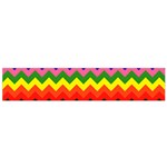 Rainbow Chevron Flano Scarf (Small)