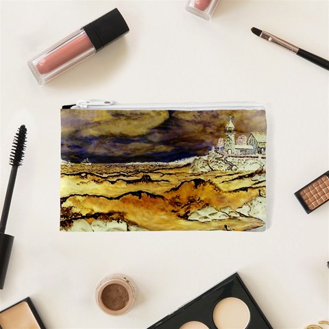 Brenton s Lighthouse Cosmetic Bag (XS) from ArtsNow.com Front