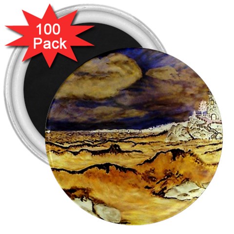 Brenton s Lighthouse 3  Magnet (100 pack) from ArtsNow.com Front