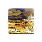 Brenton s Lighthouse Magnet (Square)