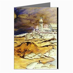 Brenton s Lighthouse Greeting Card from ArtsNow.com Left