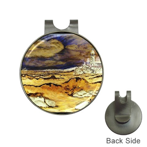 Brenton s Lighthouse Golf Ball Marker Hat Clip from ArtsNow.com Front