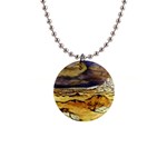 Brenton s Lighthouse 1  Button Necklace