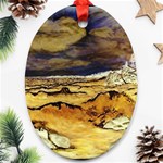 Brenton s Lighthouse Oval Ornament (Two Sides)