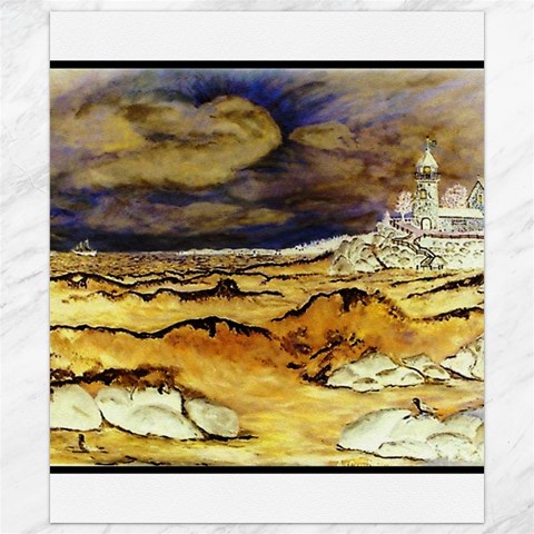 Brenton s Lighthouse Canvas 8  x 10  from ArtsNow.com 8.15 x9.66  Canvas - 1