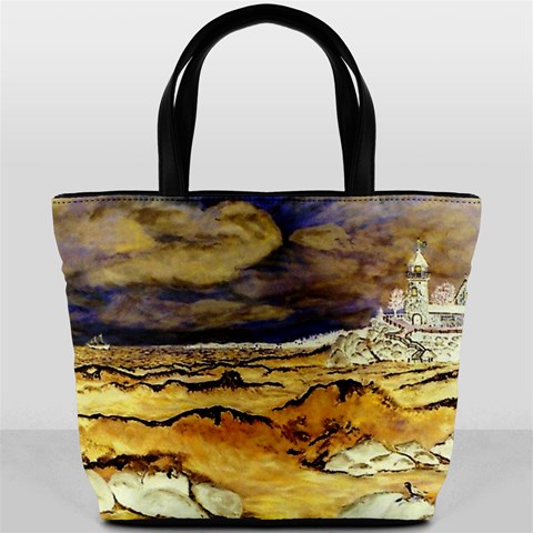 Brenton s Lighthouse Bucket Bag from ArtsNow.com Front