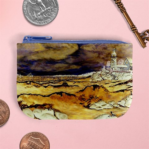 Brenton s Lighthouse Mini Coin Purse from ArtsNow.com Front