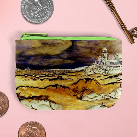 Brenton s Lighthouse Mini Coin Purse from ArtsNow.com Front