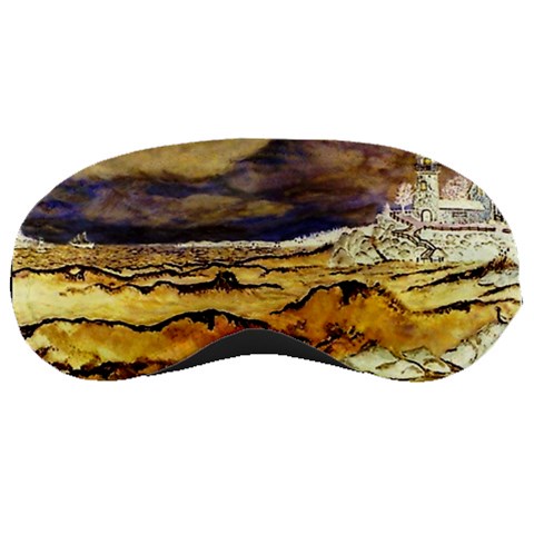Brenton s Lighthouse Sleeping Mask from ArtsNow.com Front
