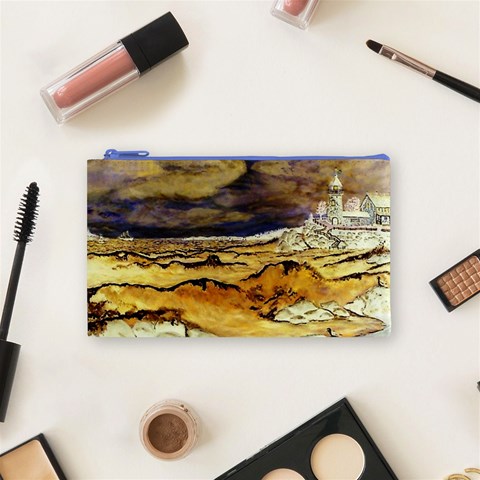 Brenton s Lighthouse Cosmetic Bag (Small) from ArtsNow.com Front