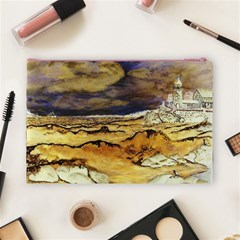 Brenton s Lighthouse Cosmetic Bag (Large) from ArtsNow.com Back