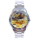 Brenton s Lighthouse Stainless Steel Analogue Watch