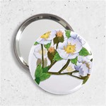 flower038 2.25  Handbag Mirror