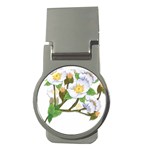 flower038 Money Clip (Round)