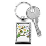 flower038 Key Chain (Rectangle)