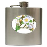 flower038 Hip Flask (6 oz)