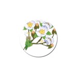 flower038 Golf Ball Marker (10 pack)