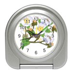 flower038 Travel Alarm Clock