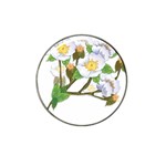 flower038 Hat Clip Ball Marker (10 pack)
