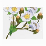 flower038 Glasses Cloth