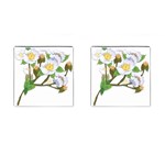 flower038 Cufflinks (Square)