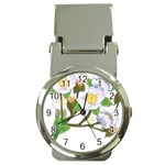 flower038 Money Clip Watch