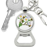 flower038 Bottle Opener Key Chain