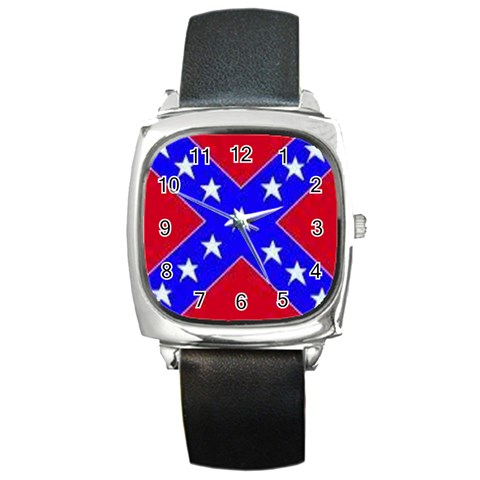 rebel Square Metal Watch from ArtsNow.com Front